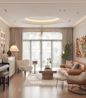 Cửa lớn đón nắng, mang thiên nhiên vào từng góc phòng